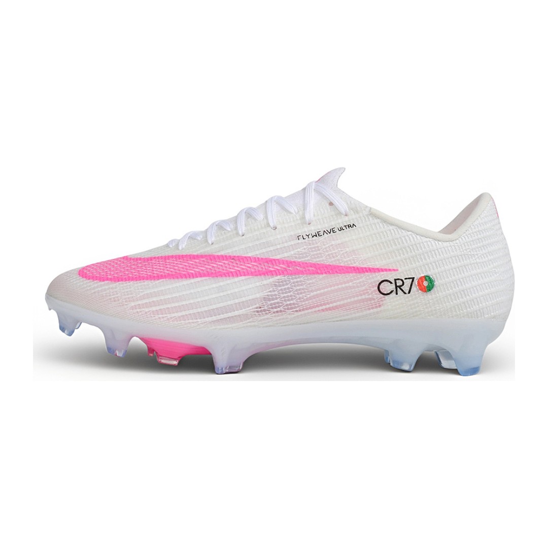 Chuteira Nike Air Zoom Mercurial Superfly 11 Branco e Rosa Campo FG